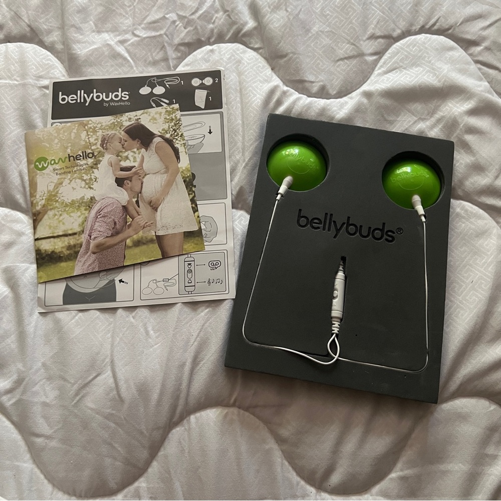 NEW  WAVHELLO BellyBuds Baby Bump Headphones - Prenatal Belly Speakers